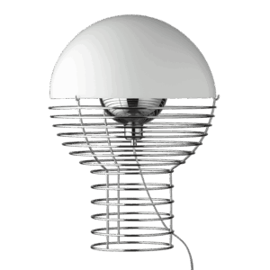 Verpan Wire Bordlampe Ø40 Hvid