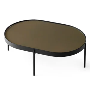 Audo Copenhagen NoNo sofabord L 59,5x96,5 cm Sort/Brun