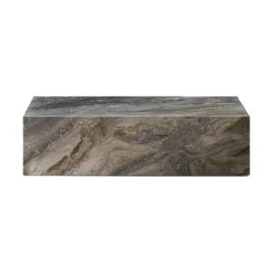 Audo Copenhagen Plinth sofabord Grey galaxy, low