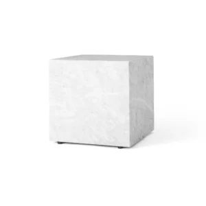 Audo Copenhagen Plinth sofabord White, cube
