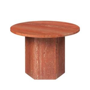 GUBI Epic sofabord Red, Ø60