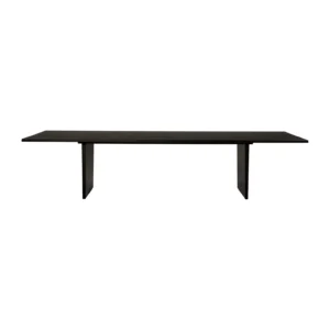 GUBI Private spisebord 100x320 cm Brun/Sortbejdset eg