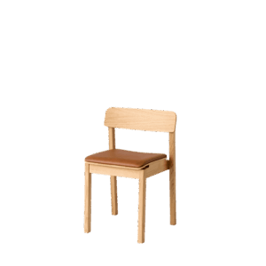 Moebe Everyday Spisebordsstol Lakeret Eg/Cognac