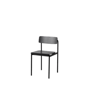 Moebe Offset Spisebordsstol Sort/Sort