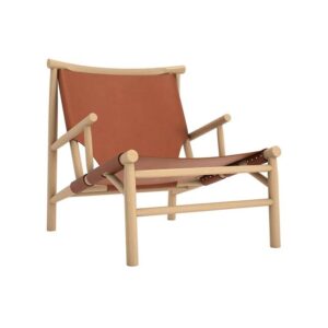 NORR11 Samurai Lænestol Natural Eg/Brandy 97147