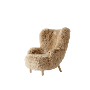 &Tradition Petra VB3 Lænestol Fåreskind Honey 50/Oileret Eg