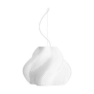Crème Atelier Soft Serve pendel White-brass, Mega, 60 cm