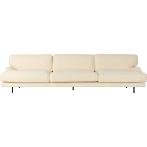 Gubi Flaneur 3-Personers Sofa Sort/Bouclé 001