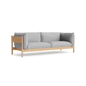 HAY Arbour ECO 3-personers sofa Steelcut Trio 113 voksolieret eg