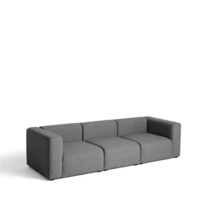 HAY Mags 3-personers sofa stof Hallingdal 65 153 grey