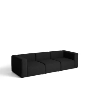 HAY Mags 3-personers sofa stof Hallingdal 65 190 sort