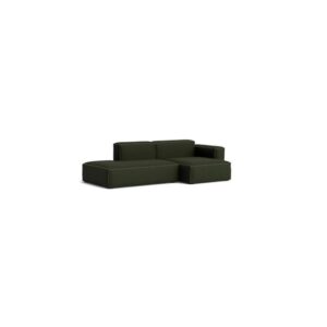 HAY Mags Soft Low 2,5-Personers Sofa Kombination 3 Højre Maglia Dark Green
