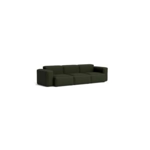 HAY Mags Soft Low 3-Personers Sofa Kombination 1 Maglia Dark Green