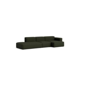 HAY Mags Soft Low 3-Personers Sofa Kombination 4 Højre Maglia Dark Green