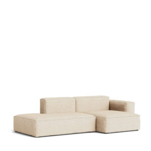 HAY Mags Soft Sofa - Low Arm - 2.5 Pers. Combi 3 - Bolgheri - LGG60 - Chaiselounge Højre