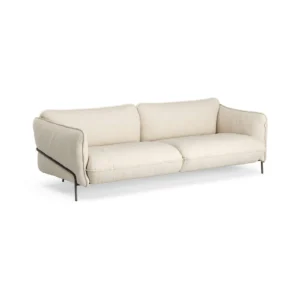 Swedese Continental sofa Sealife Light beige/White-orkangrå