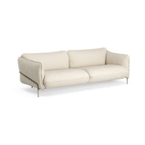 Swedese Continental sofa Sealife Light beige/white-nutmeg