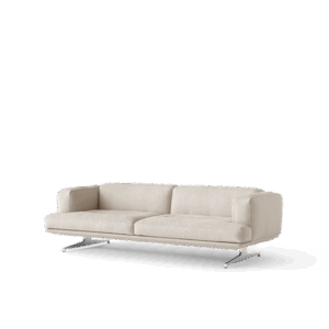 &Tradition Inland AV23 3-Personers Sofa Clay 0011/Poleret Aluminium