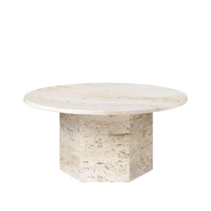 GUBI Epic sofabord White, Ø80