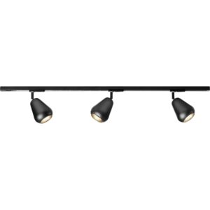 Anoli Spot Track Med Lamper 3 Stk. Sort