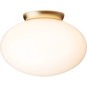 Rizzatto 301 Loftlampe Satin Messing/Opal