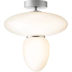 Rizzatto 42 Loftlampe Satin Sølv & Opal
